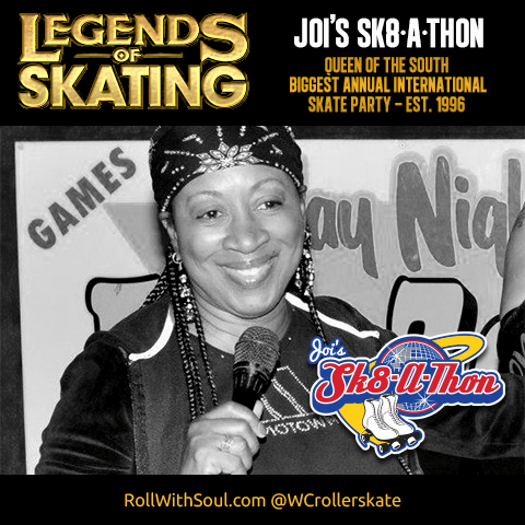 legends of skating roller skater Joi's Skate-a-thon Atlanta Skate Jam